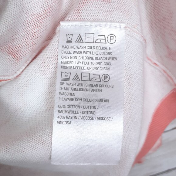 Isaac Mizrahi Womens Open Front Sweater Shrug Cardigan XL Floral NWOT 78A - Picture 5 of 5